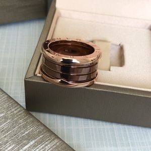 Authentic 18K  rose gold B.zero1 size 8 ring